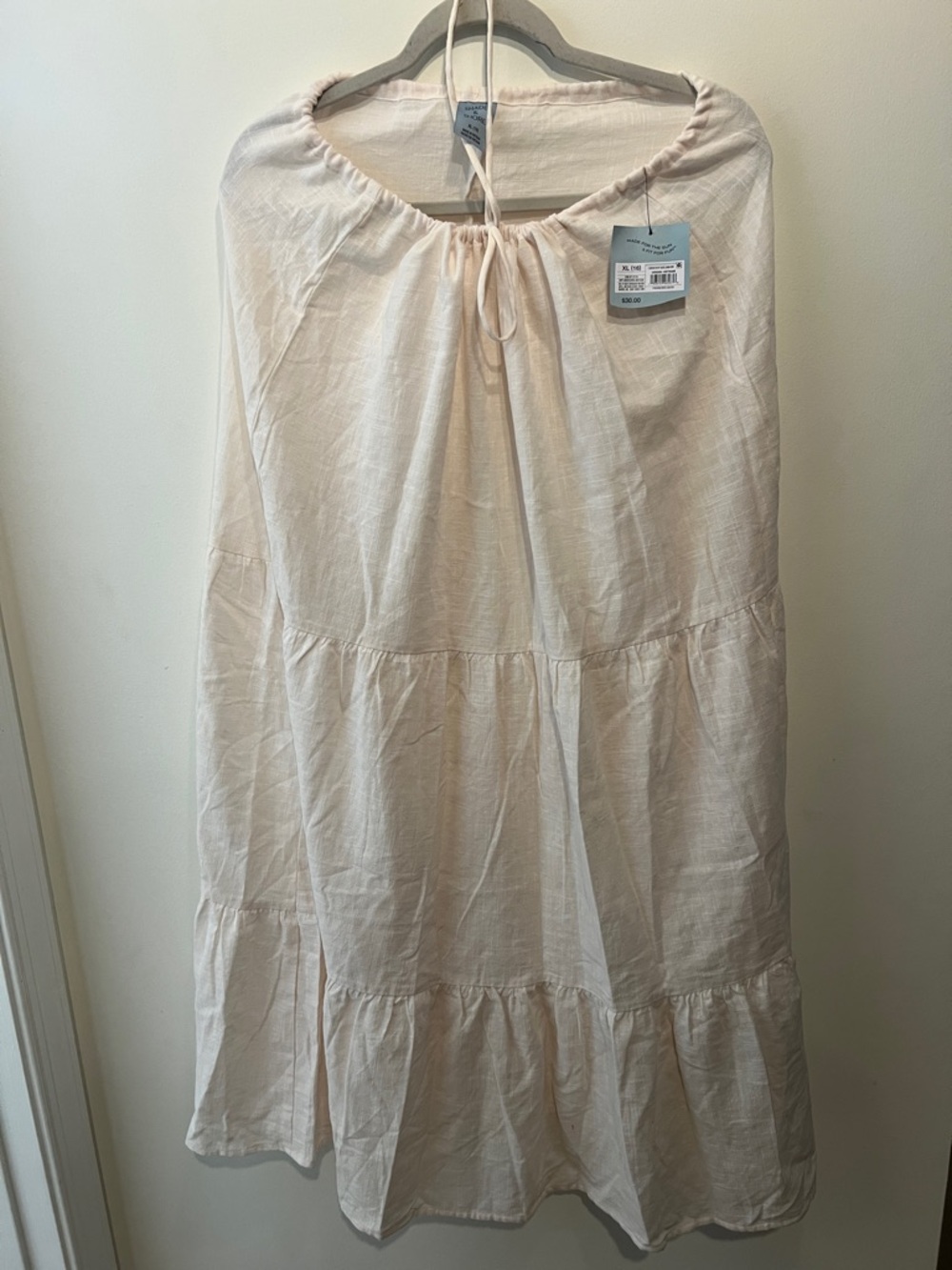 Shade & Shore Soft Cream Maxi Dress